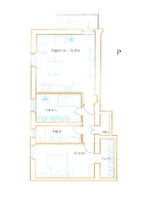 Foto Appartamento a Colle di Val d'Elsa Colle Bassa, Via Gramsci di 78 m²
