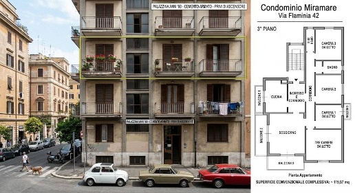 Foto Appartamento in Via Francesco Pallavicini, Roma Portuense di 116 m²