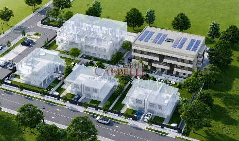 Foto Appartamento in Via Marchetti, Forlì Buscherini - Pianta di 106 m²