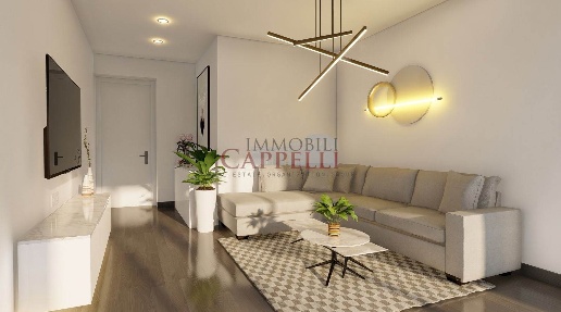 Foto Appartamento in Via Marchetti, Forlì Buscherini - Pianta di 106 m²