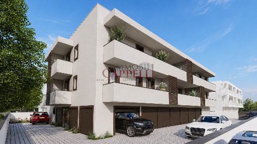 Foto Appartamento in Via Marchetti, Forlì Buscherini - Pianta di 106 m²
