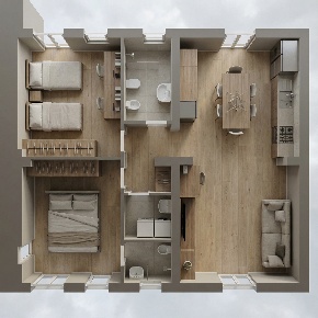 Foto Appartamento a Terricciola La Rosa di 92 m² con 4 locali in vendita
