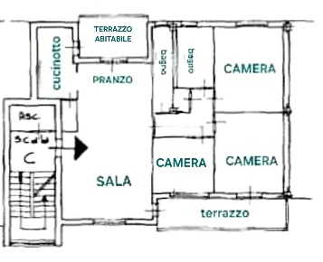 Foto Appartamento in via del Cittadino snc, Prato Mezzana di 110 m²