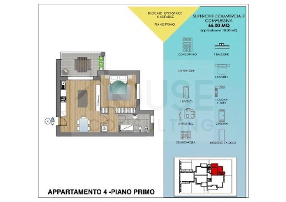 Foto Appartamento in Via S. Michele del Carso, Lissone Stazione di 66 m²