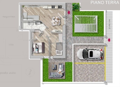 Foto Appartamento in Via Lucania, San Benedetto del Tronto di 60 m²