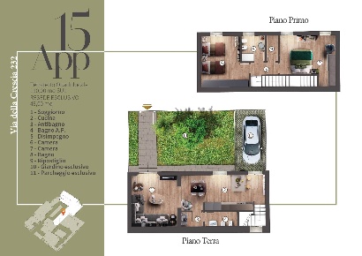 Foto Casa indipendente in Via della Crescia, Campi Bisenzio di 110 m²