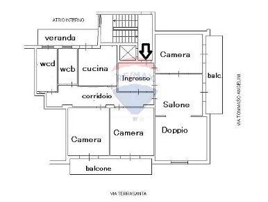 Foto Appartamento in Via Tommaso Angelini, Palermo Notarbartolo - Sciuti