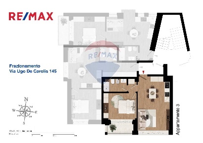 Foto Appartamento in via ugo de carolis, Roma Balduina di 52 m² in vendita