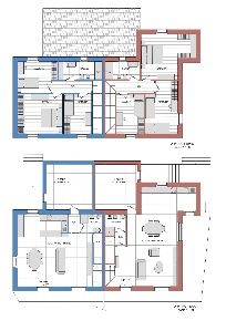 Foto Villa bifamiliare a Siena Fuori Porta Romana di 150 m² con 6 locali